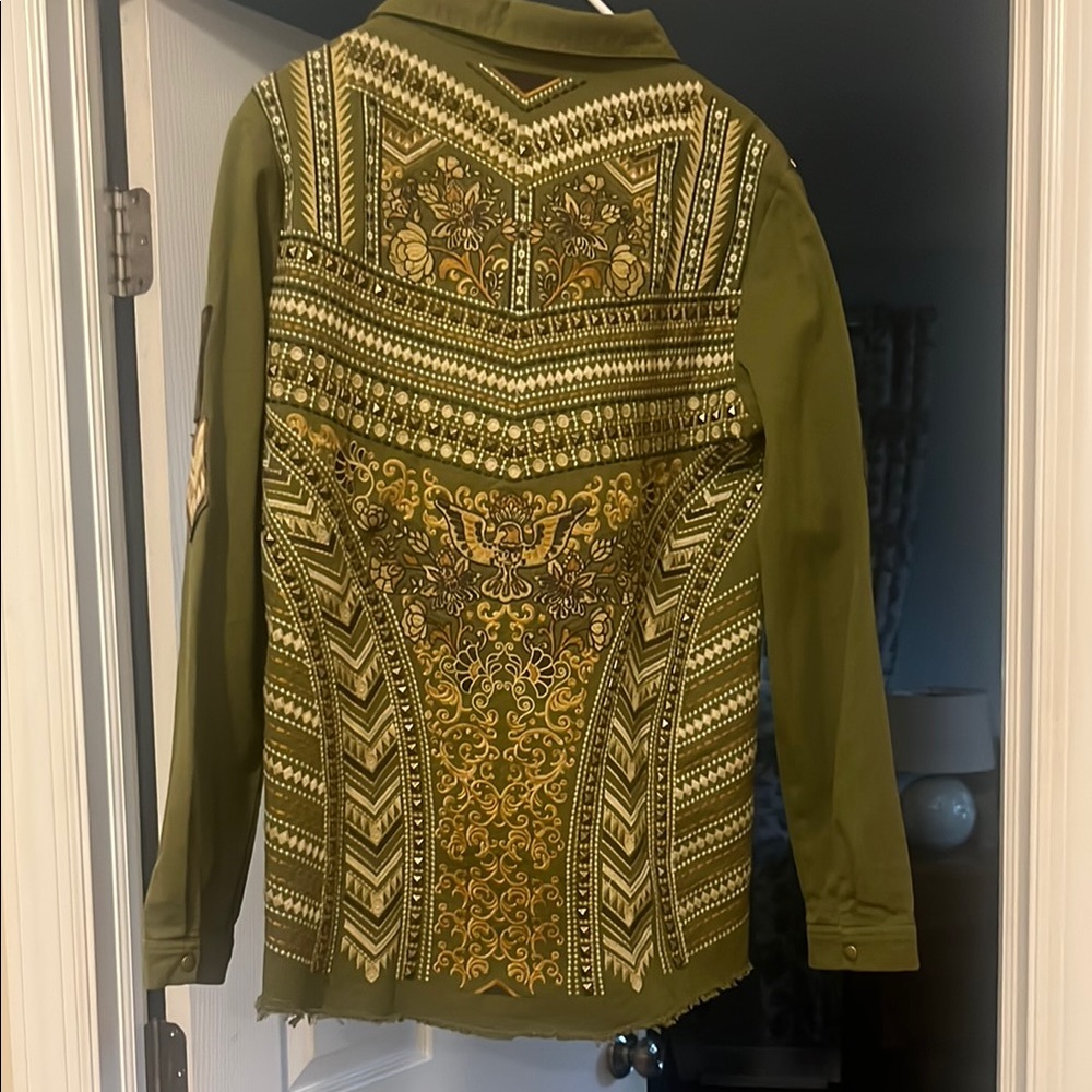 Spell Wonderer Embroidered Utility Jacket💛